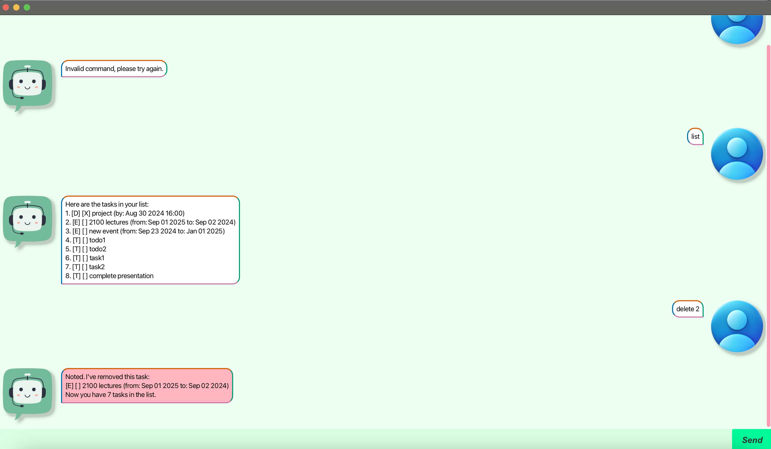 User Interface